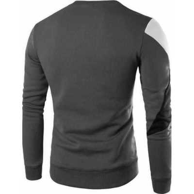 New Men's Pullovers FASHION Sweater Brand Clothing Male Pullover Tracksuit Long Sleeve Patchwork Round Neck Sweaters Hot Sale